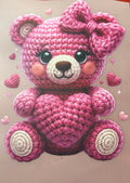 Quilted Pink Bear-Kid