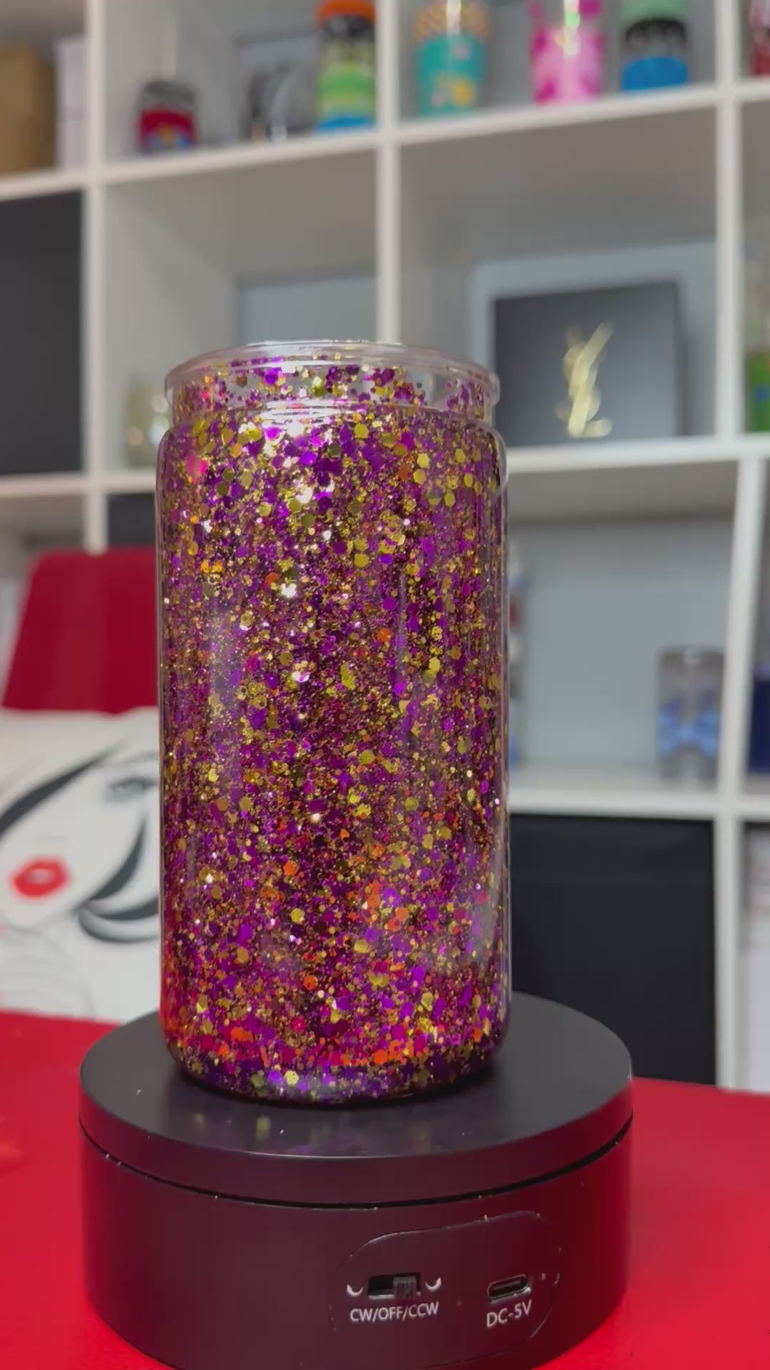 16 oz Purple/Gold
